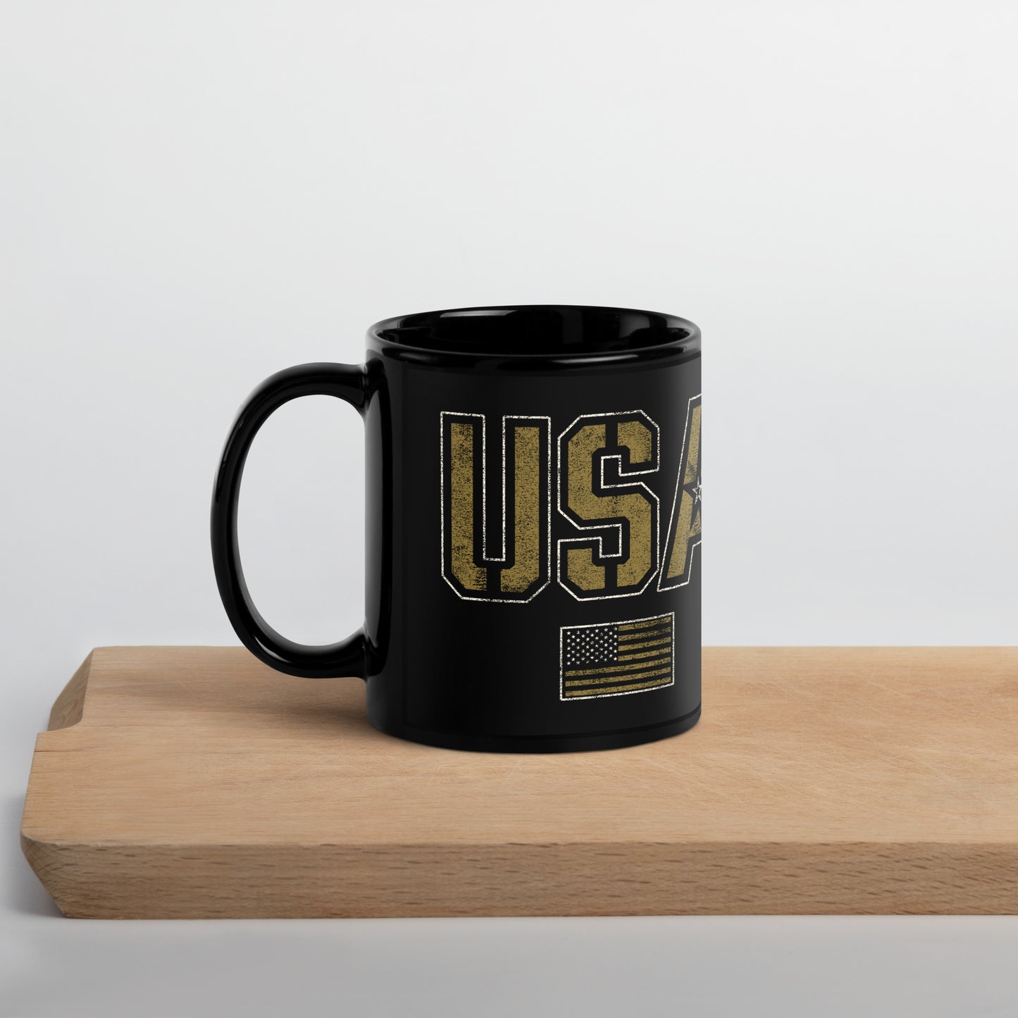 Black Glossy Mug