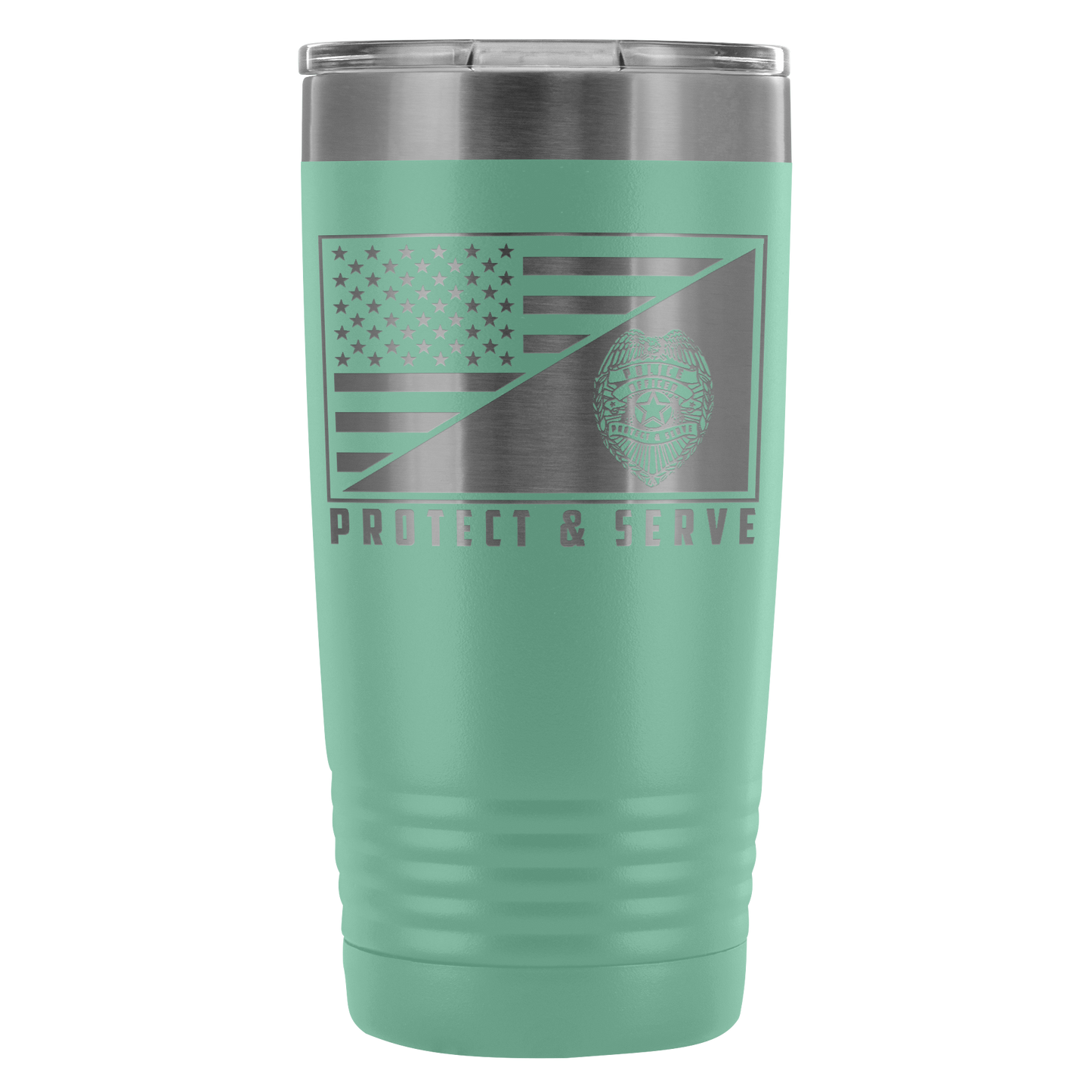 Police protect & serve Tumbler