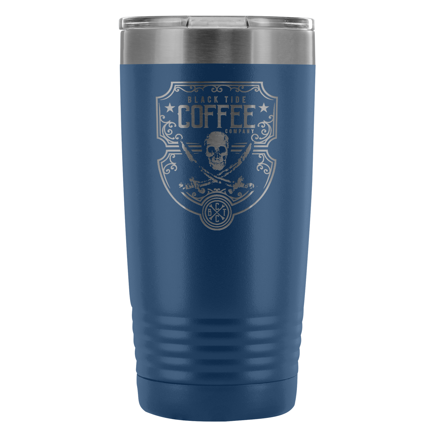 Black tide coffee tumbler