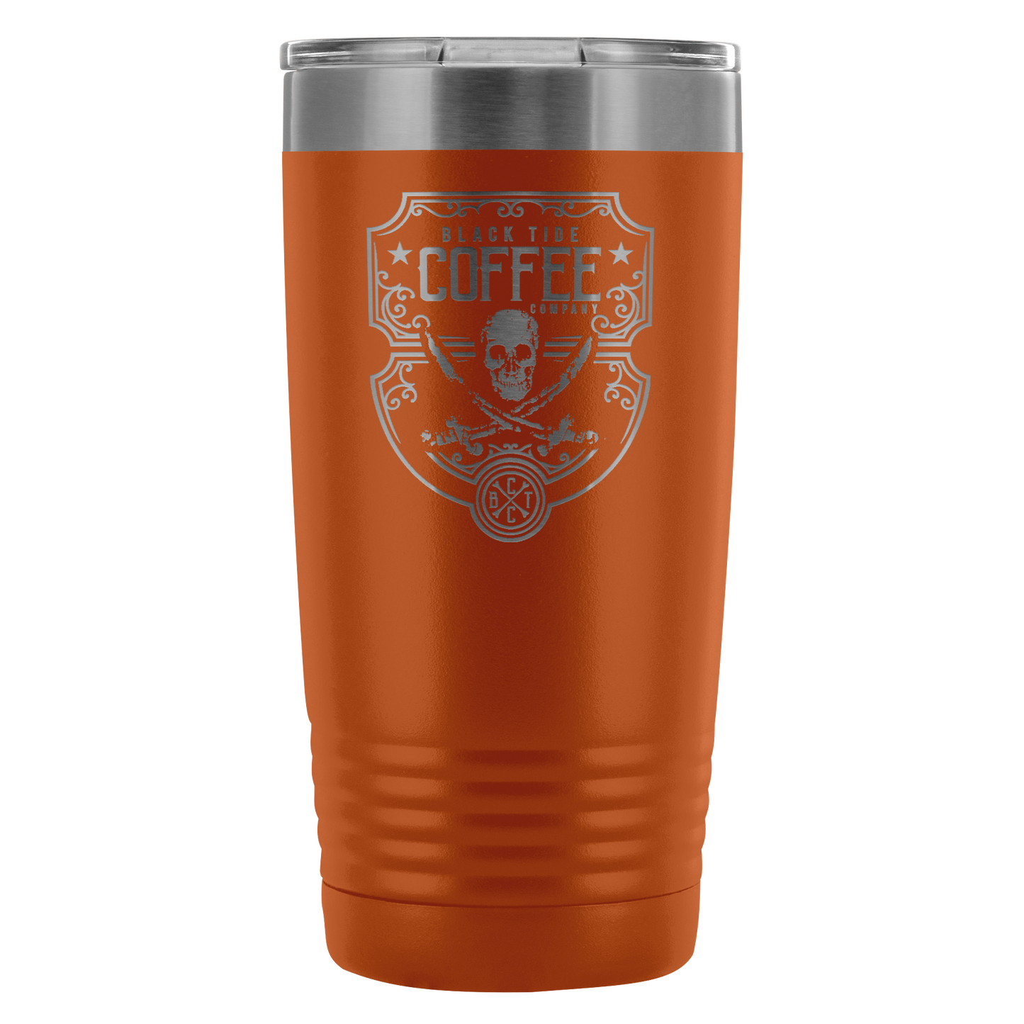 Black tide coffee tumbler