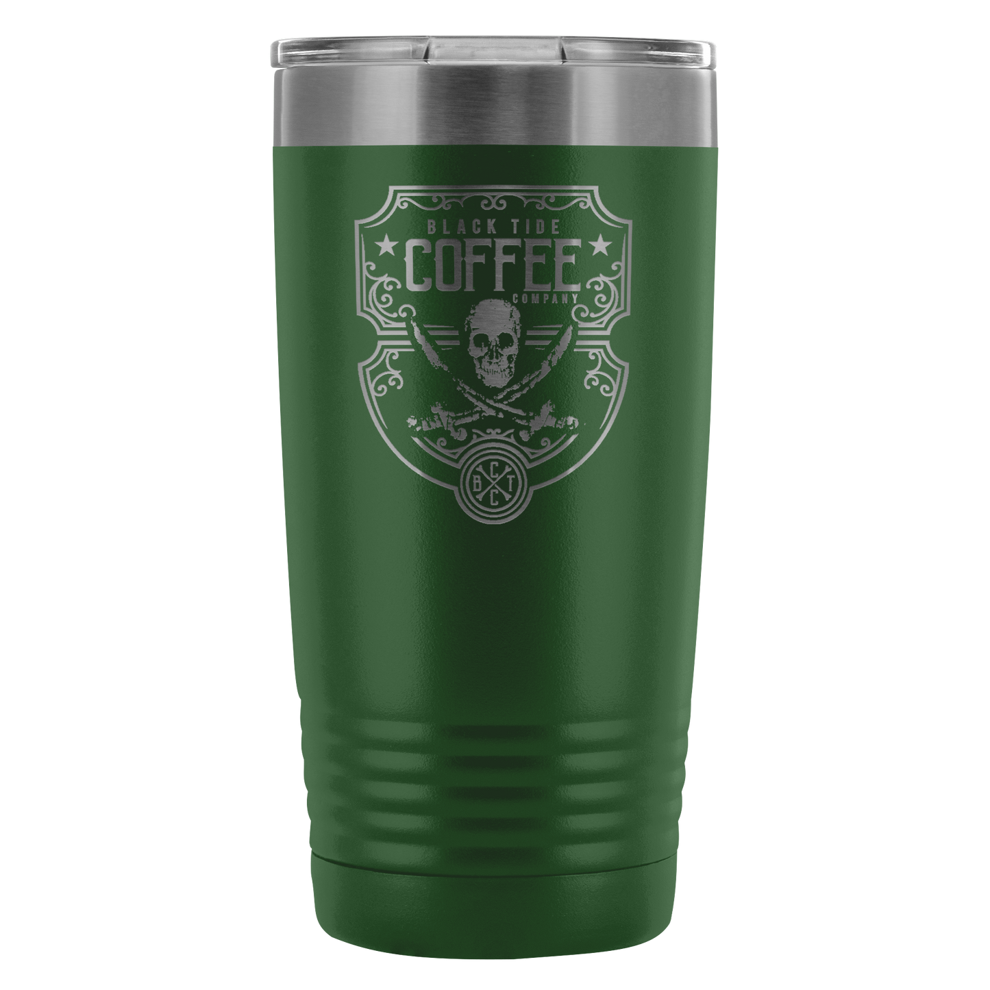 Black tide coffee tumbler