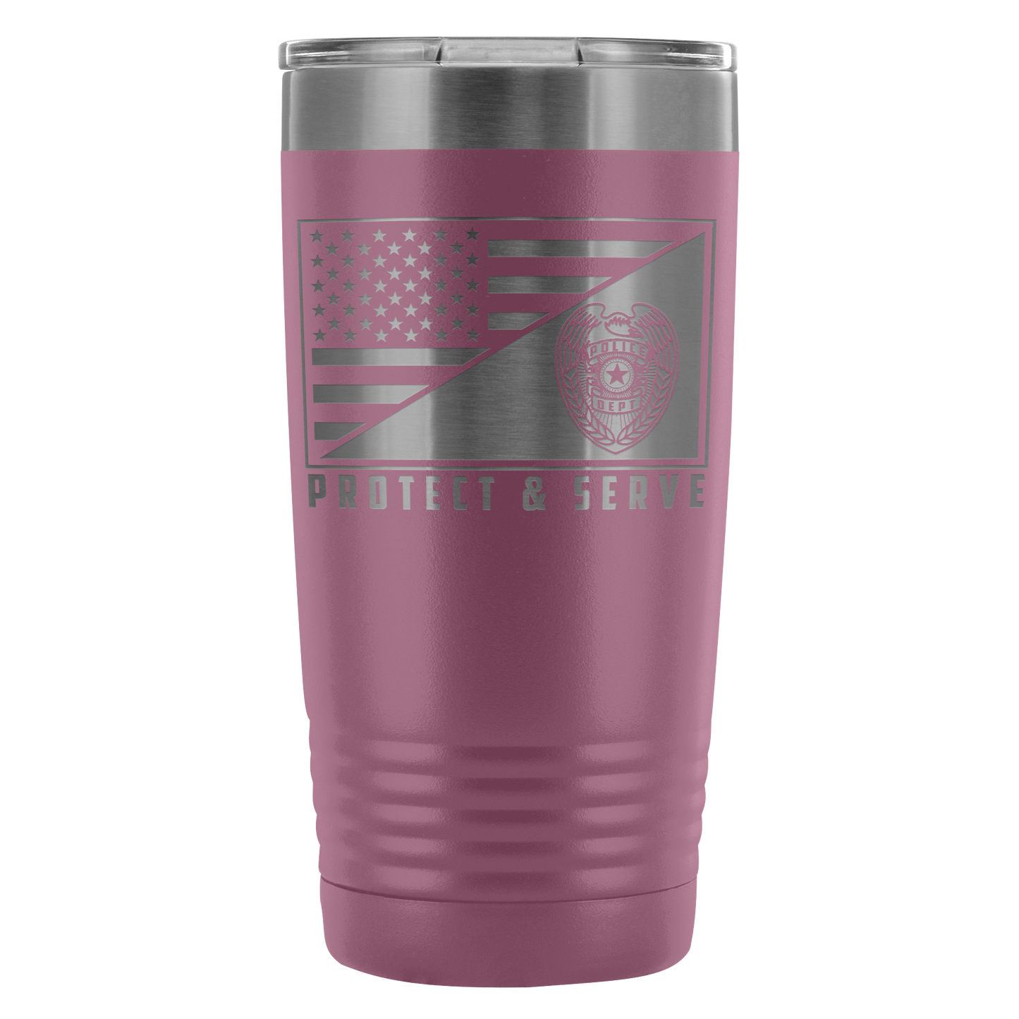 Protect & Serve police Tumbler