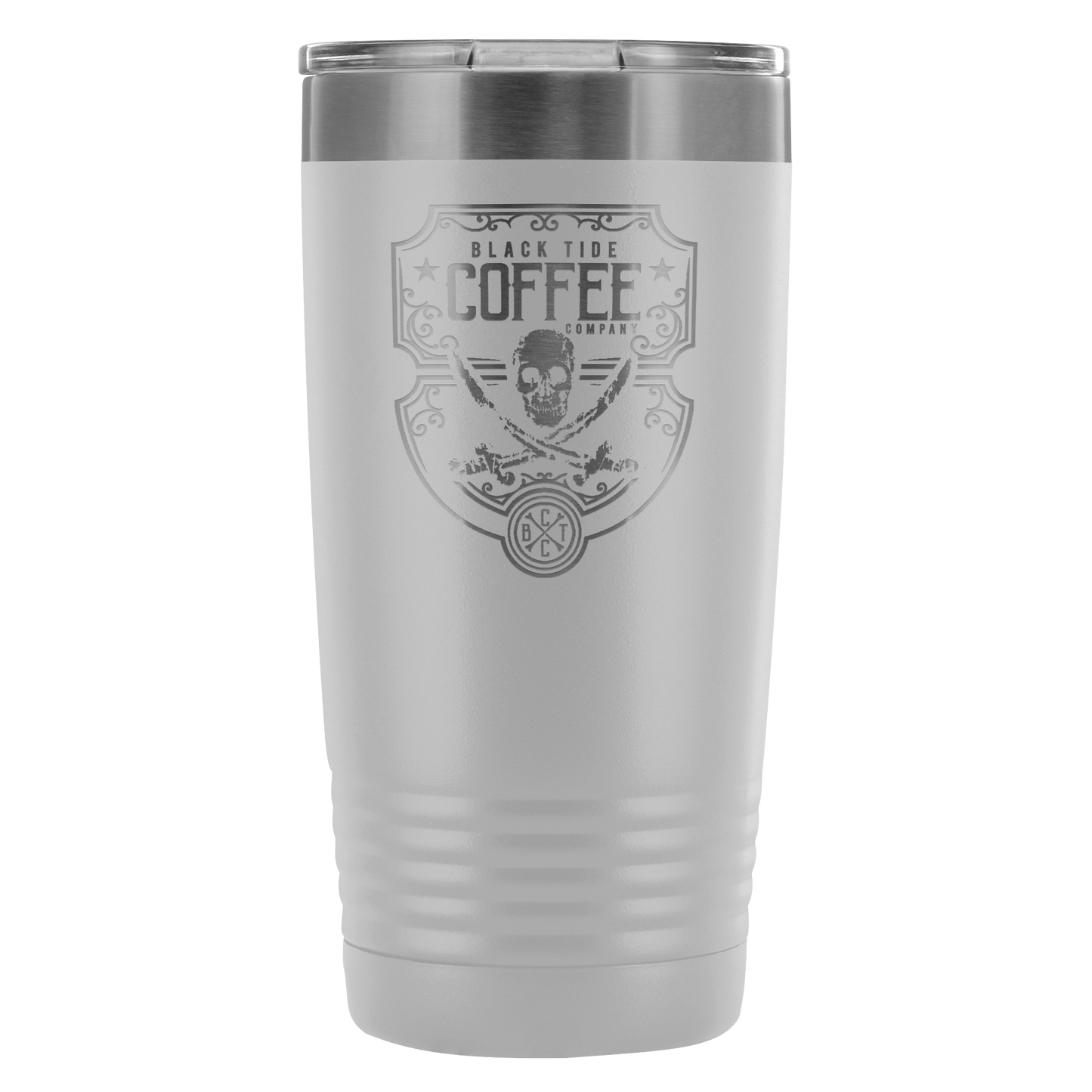 Black tide coffee tumbler