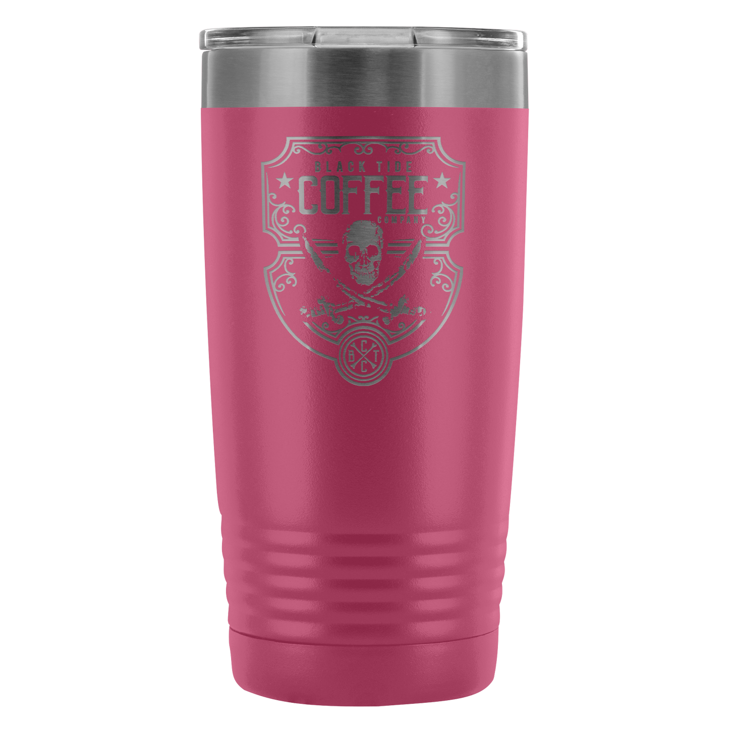 Black tide coffee tumbler