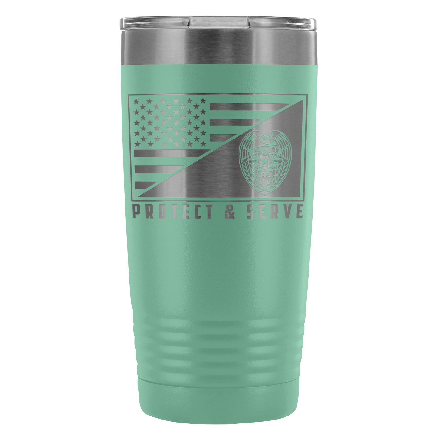 Protect & Serve police Tumbler