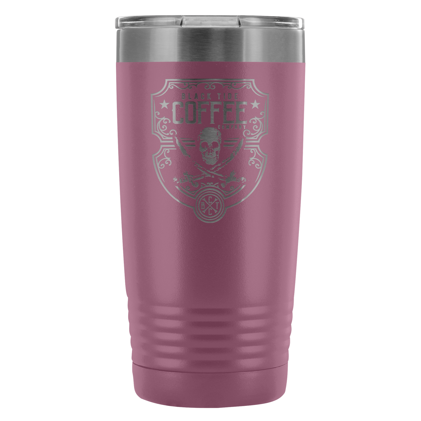 Black tide coffee tumbler